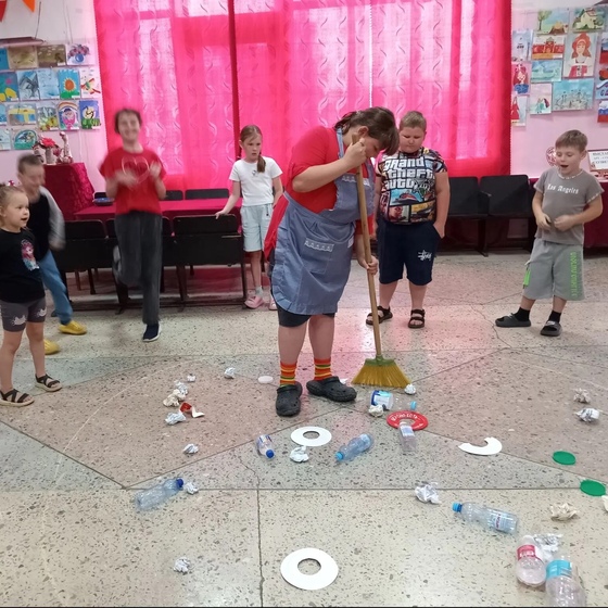 Квест – игра «Мусоробол»