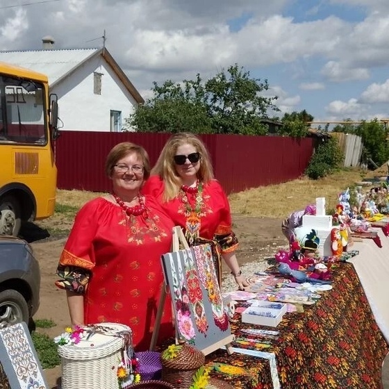 Клубные формирования ДК на празднике фольклора в Безымянском муниципальном образовании
