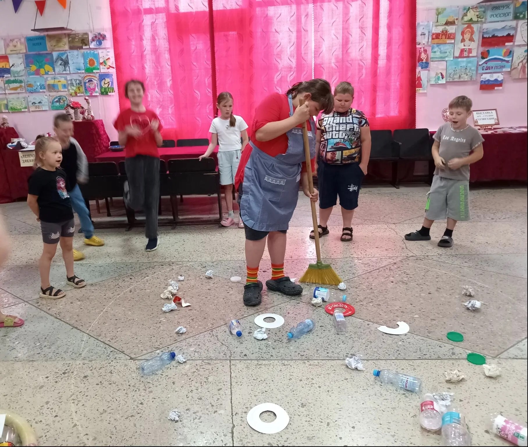Квест – игра «Мусоробол»